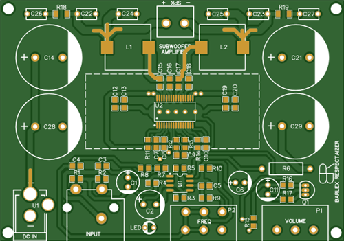 Subwoofer Amplifier TPA3116D2