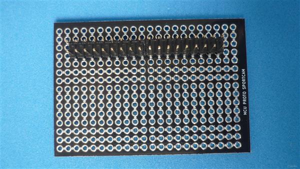 Prototype board for MCU modules and fits inside waterproof sportscam ...