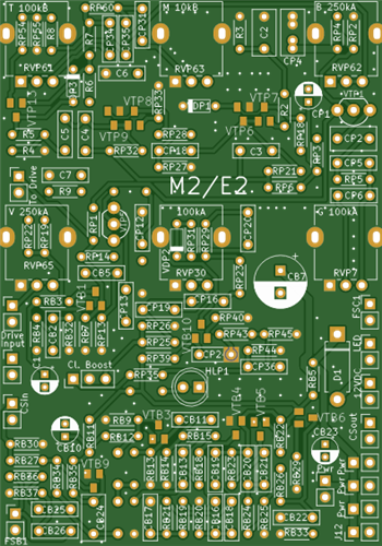 M2 Guitar module for combo embedded projects.
