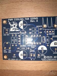 555 PWM Cooling Fan Servo