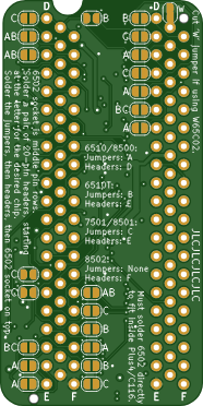 Commodore 64 128 16 Plus/4 1551 MOS CPU Replacement 6510 8501 7501