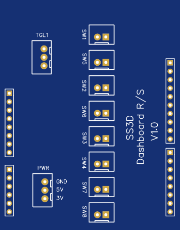 SS3D Dash ButtonBox Right-Side V1.0