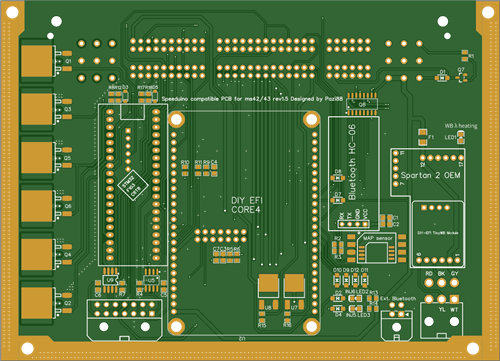 SPEEDUINO BOARD Compatible BMW M52TU-M54 REV 1.5 BY Pasi Speeduino