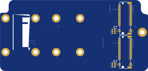 Rock 5B bifurcation board