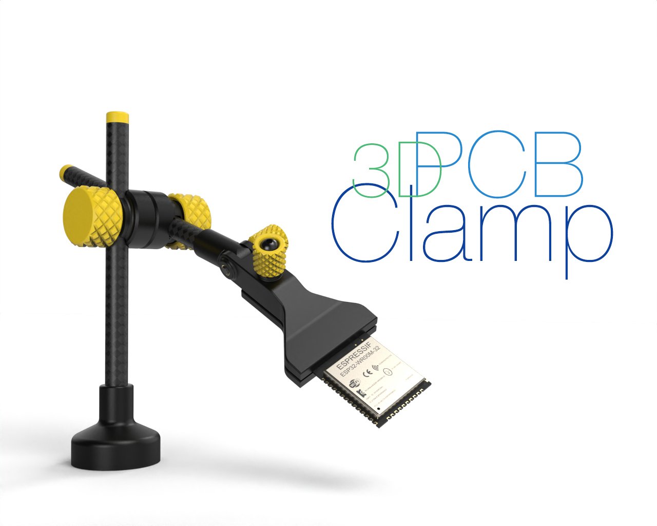 3D PCB Clamp
