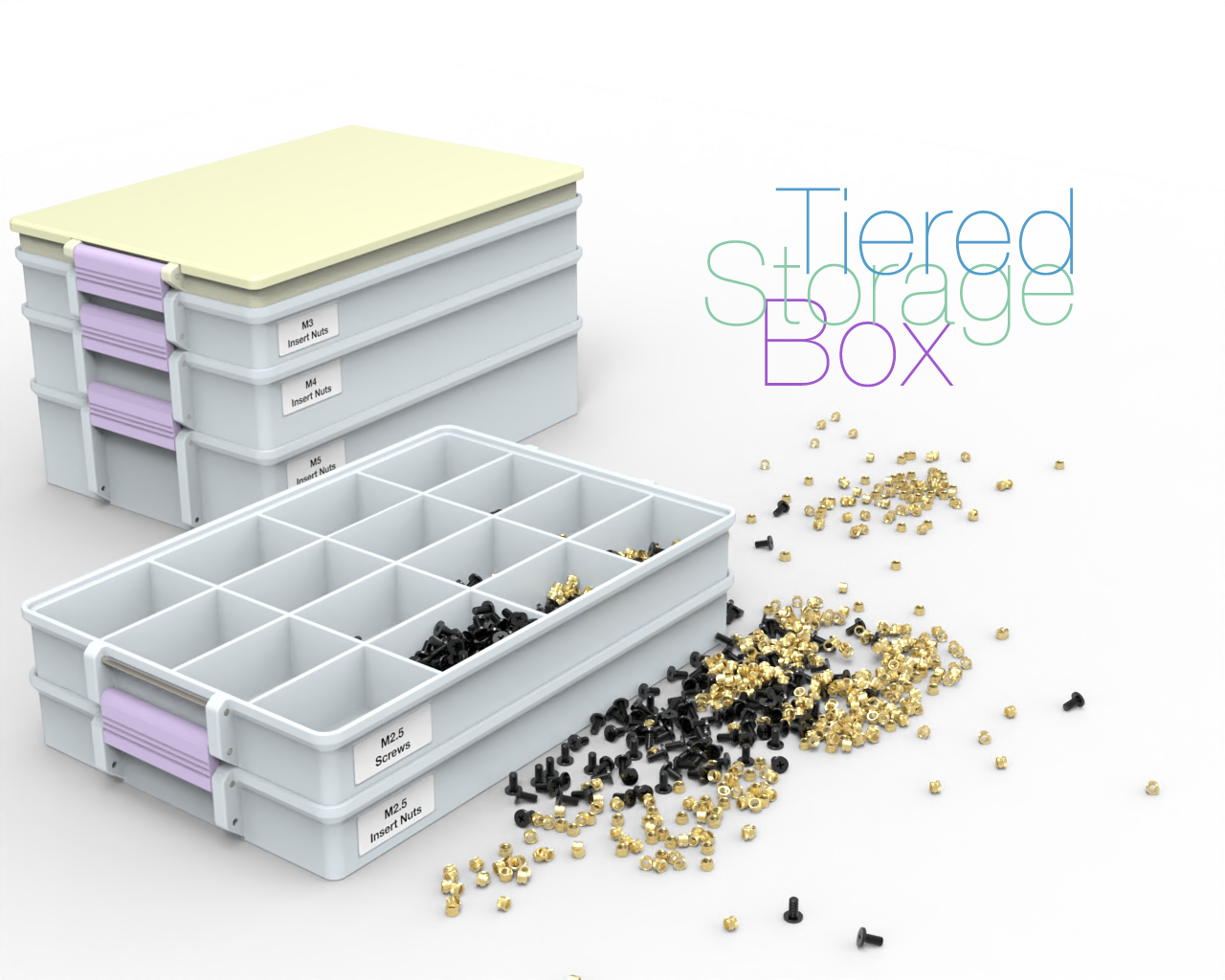 Tiered Storage Box