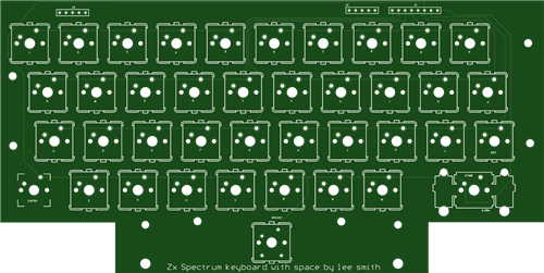 ZX Spectrum 48k Mechtrum Keyboard with space bar - Share