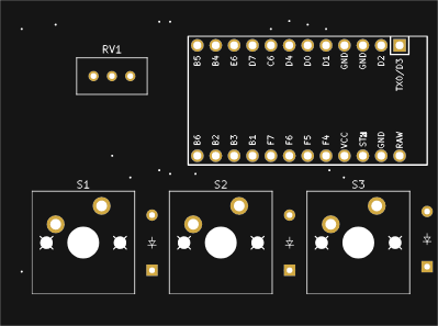 arduino playback controler with volume control