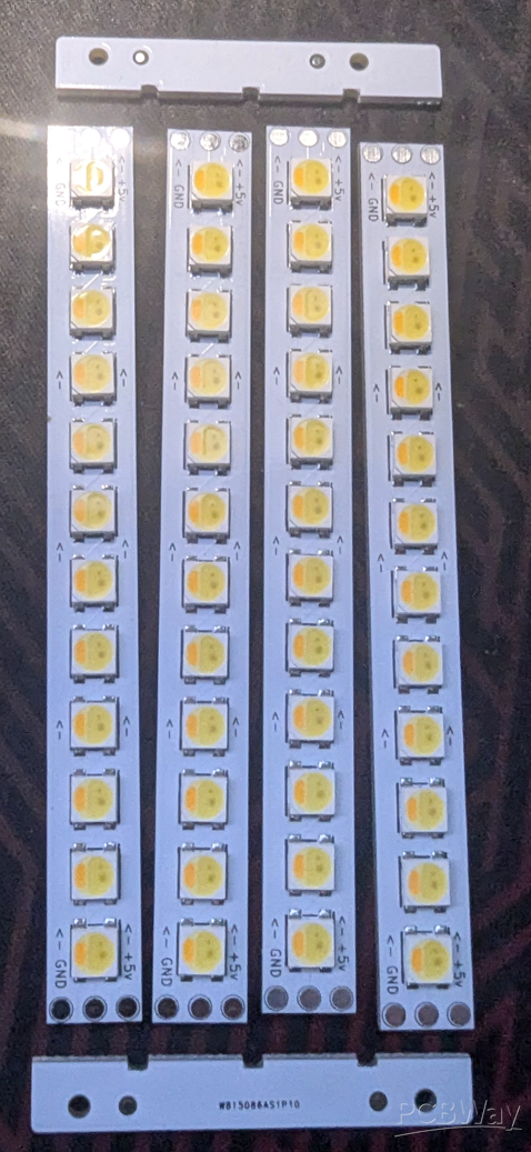 led