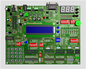 Small PIC Microcontrollers Test Board