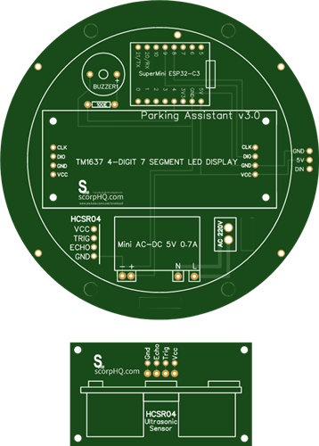 Arduino Parking Assistant V3
