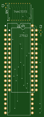 SDK85 8755 EPROM Adapter
