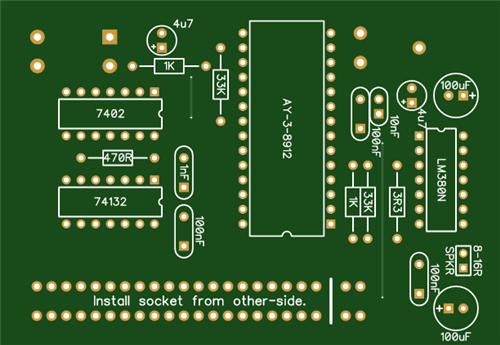 ZX-81/Spectrum Sound Card Reproduction: Hobby Electronics, June