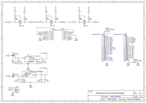 Schematic_ESP32-S Stereo I2S Shield Prototype_2023-04-27.png
