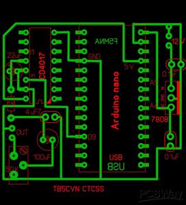 ARDUINO CTCSS TONE CODER - Share Project - PCBWay