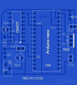 ARDUINO CTCSS TONE CODER - Share Project - PCBWay