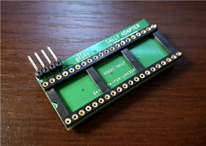 Sally 6502C CPU to U1MB Adapter