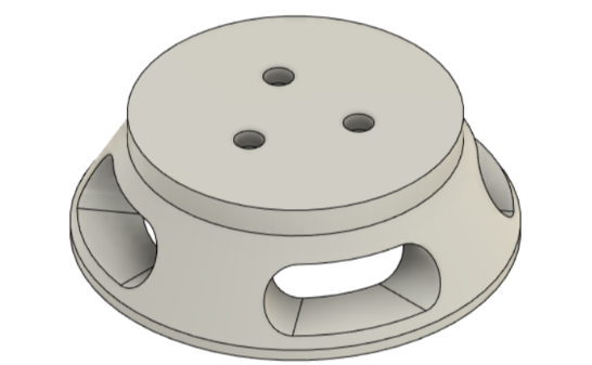 Stanley A Meyer Air intake Gas Processor RETAINING CAP: (100% Fill: 65G) , (50% Fill: 45G) PCB