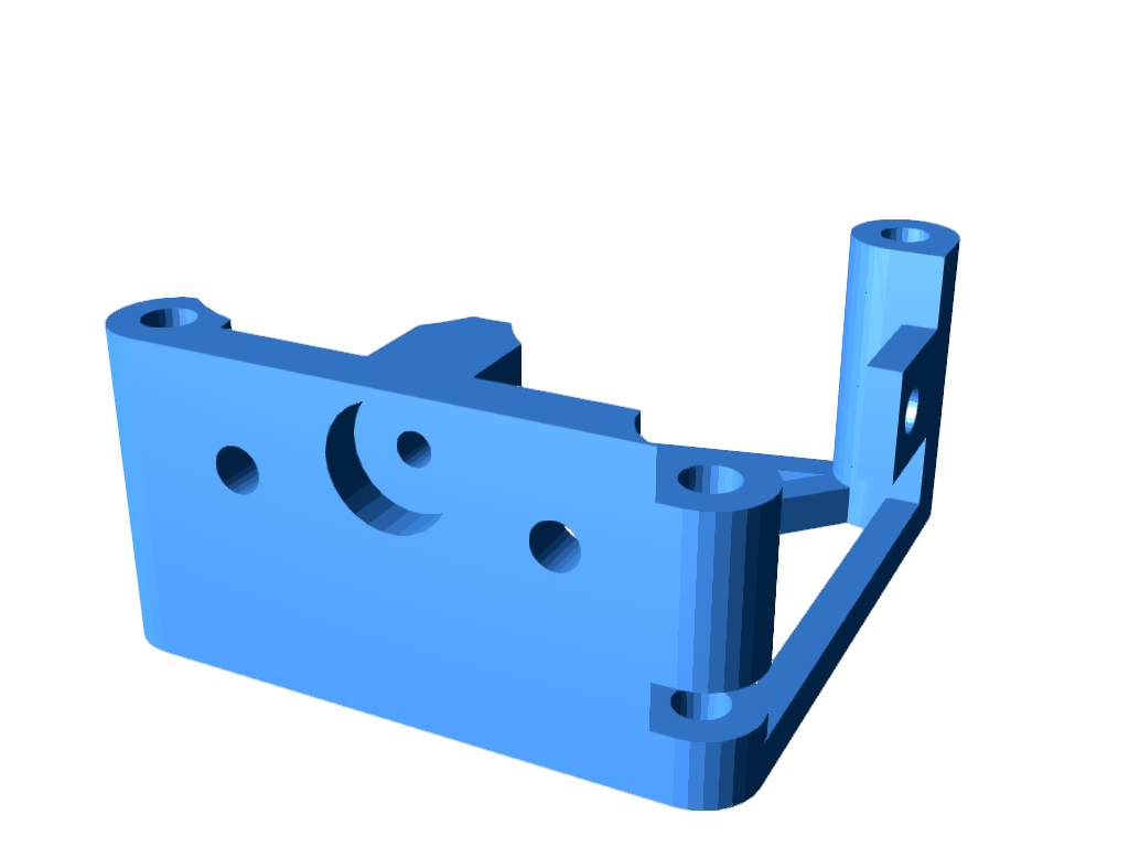 JAP v14 Head mid assembly (Goliath hotend)