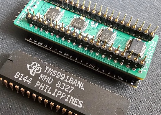 PICO9918 v0.3 - Pico powered TMS9918A VDP - Share Project - PCBWay