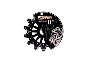 PCBWay 11th Badge Design Contest Nasib Fahim