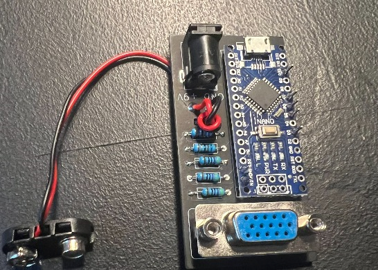 15kHz Monitor Tester Carrier Board for Atari ST and Amiga