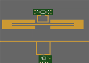 UHF RFID Antenna PCB for EM4325 Tag + RF Power Harvester (0.6 mm FR4)