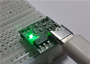 Simple USB-C Breadboard Power Supply