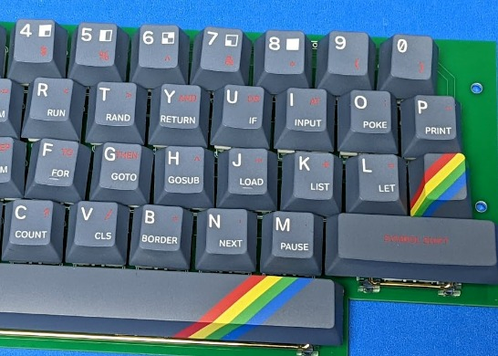 ZX Spectrum 48k Mechtrum Keyboard with space bar - Share