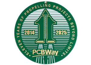 PCBWay 11th Anniversary Badge