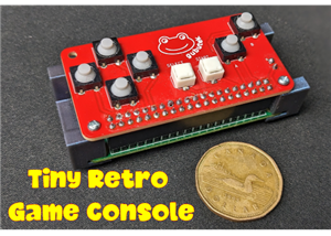 Tiny Game Console with Raspberry Pi Zero