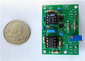LFO Mini: CA3080 based LFO
