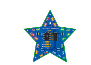 DIY LED Decoration Tiny Star PCB Project