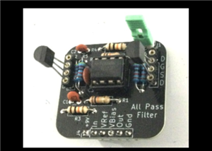 Dual All Pass Filter with JFETs for Phaser Effect Experimenting