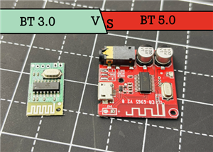 Comparison of Audio Bluetooth 3.0 and 5.0