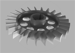 Turbojet Engine Turbine