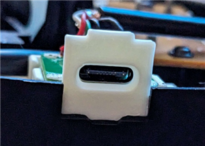 Guitar Hero USB-C Port Addon PCB