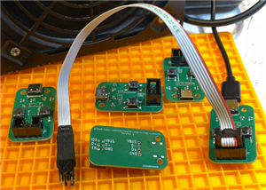 USB-C to Tag Connect TC2030 for ESP32 USB debugging, v1