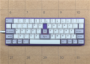 The 'Dvorak Sixty 2025' Human-Factored 60 Percent Two-Hand Keyboard