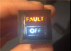 a320 overhead korry button