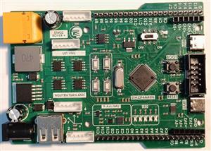 Multi-purposes STM32 microcontroller development board for education