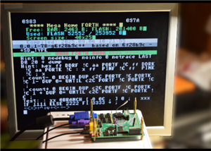W828834AS5P3 - MegaHomeFORTH - MHF-001 - cheap computer with VGA+PS/2+SD card based on Arduino Mega with FORTH as OS