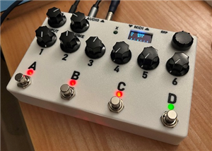 RP2040 Multi-effect Pedal - Mainboard V2.1