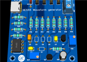 NE555 Waveform generator