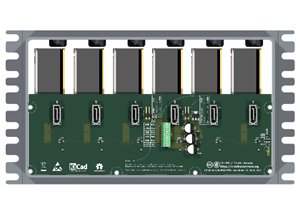 SATA Backplane for 10 inch rack systems