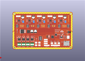 Motherboard for 3d printer using rp2040 microcontroller