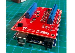 ArduDAQ V2 - Arduino Data acquisition shield/hat.