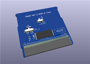 TANDY WP-2 ROM IC Card