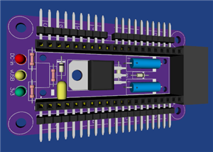 Raspberry Pi® Pico® Carrier Board (3-Series)