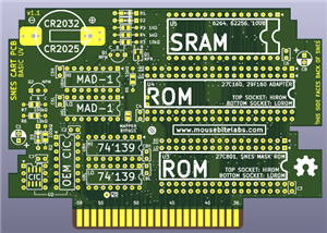 Super Nintendo Basic UV Cartridge